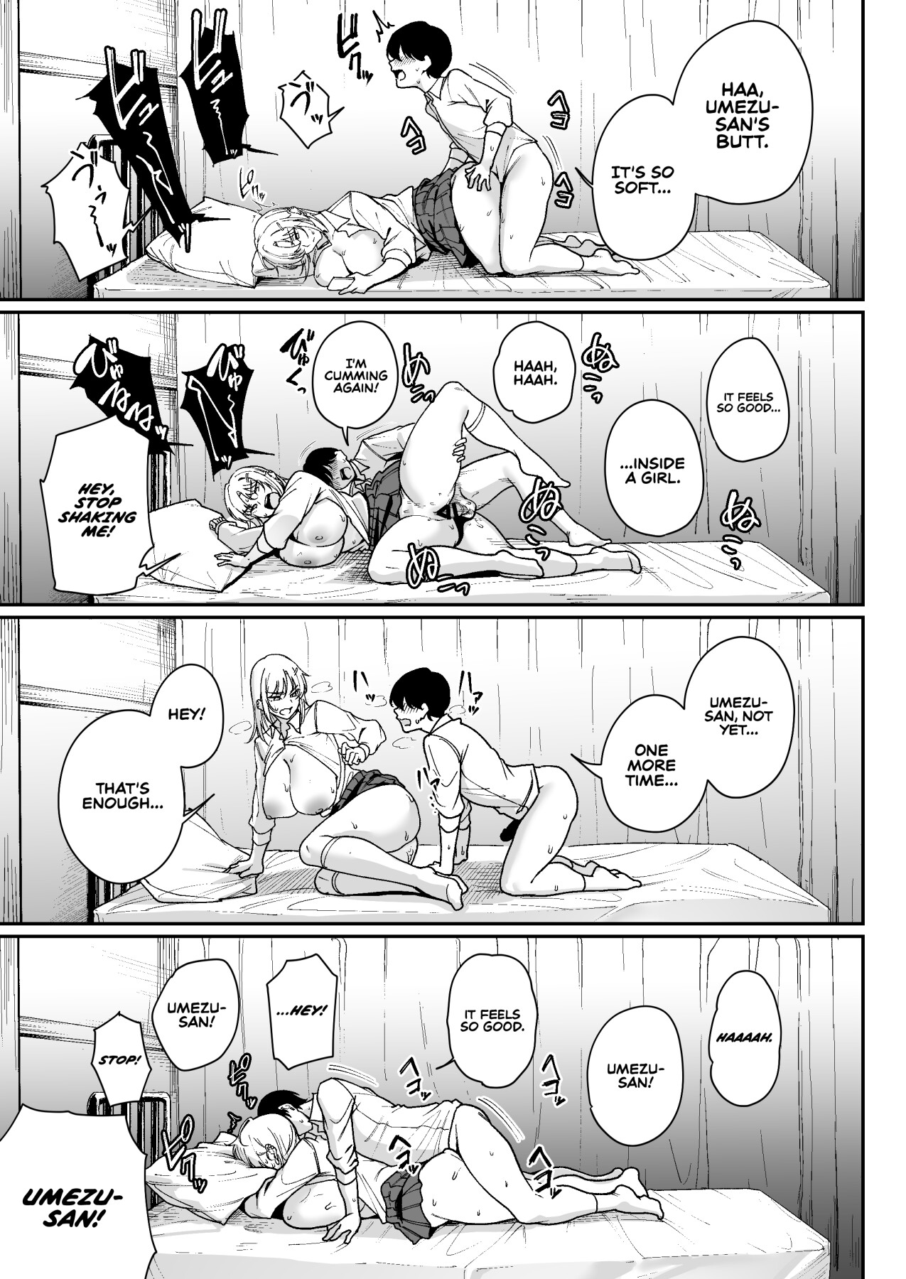 Hentai Manga Comic-Now That I'm a 'Special Treatment' Student, I'll Choose the Ill-natured Gyaru! -Umezu-san, Who Always Puts Her Ass on My Desk--Read-24